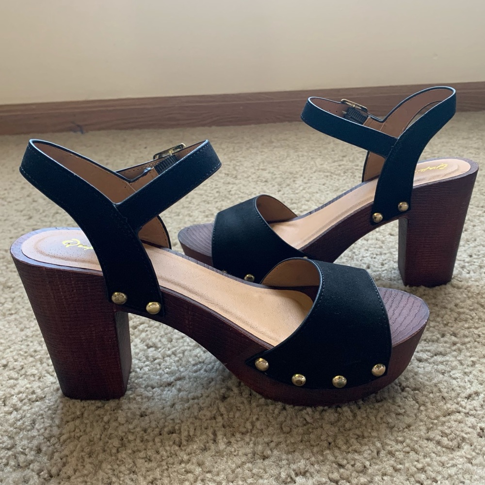 Brand New Block Heel Sandals